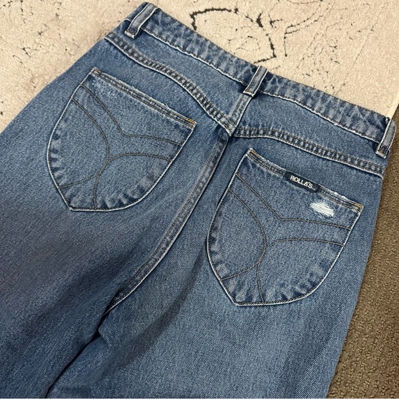 Rollas Distressed Duster Jeans - Picture 6 of 7